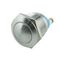 JS19B-10S 19mm Stainless Steel metal switch IP65 waterproof push button